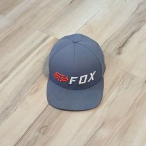 Flexfit Fox racing hat L/XL Gray
